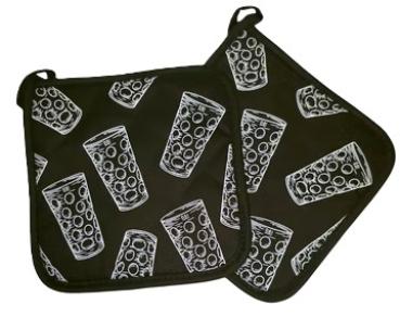 Dubbe Topflappen Set