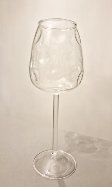 Stieldubbe, Dubbeglas mit Stil
